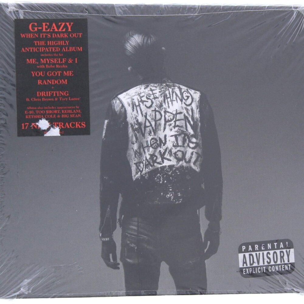 G-Eazy When It's Dark Out Music CD